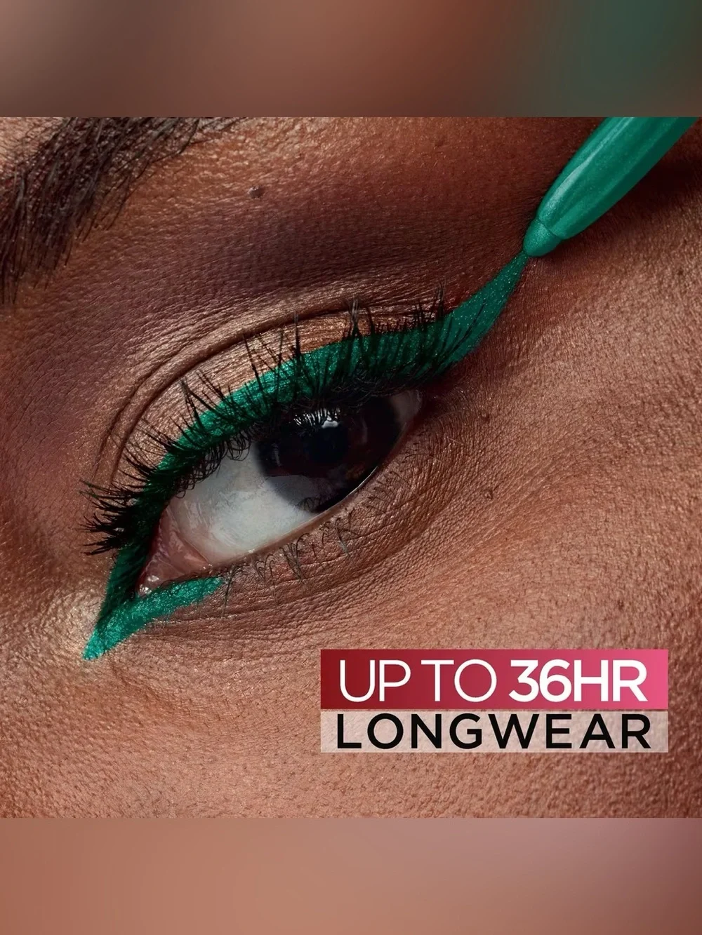 L'Oréal Infallible Grip Gel Mechanical Liner- Emerald Green, NEW